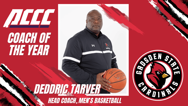 Gadsden State’s Deddric Tarver Named ACCC Coach of the Year